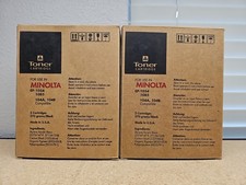 2 Boxes Minolta Toners - for EP-1054 EP-1085 NEW Each Box 2 Cartridges 104a 104b picture