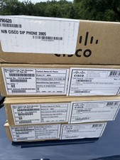 (lot Of 4) Cisco Unified SIP Phone 3905 - CP-3905= NEW Open Box picture