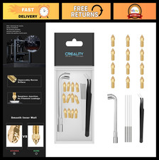 12pcs 0.4mm Brass Nozzles for 3D Printers - High Speed, Wear Resistant, Hot End picture