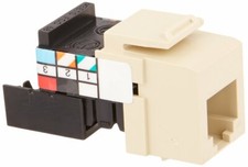 Leviton 40836-BI Quickport Voice Grade, Ivory picture