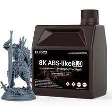 ELEGOO Upgraded 8K Abs-Like 3.0 Resin, High Toughness, Fast Curing 405Nm LCD Uv- picture