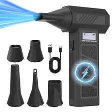 Air Blower 130000RPM Electric Air Duster Super Power Turbo Fan for Keyboard, Car picture