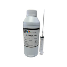 Black Bulk Refill Ink 500ml Bottle Pigment for Hp/Canon/Epson Printers picture
