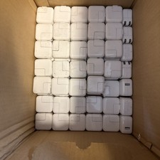 Lot of 66 Genuine Apple 12W Single USB Wall Chargers Power Adapters A1401 picture