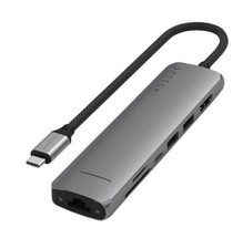 SATECHI 7-in-1 Multiport Slim Adapter w/ Ethernet MODEL ST-P7SM | GREY | $79.99 picture
