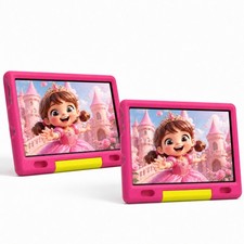 AEEZO 10 in Kids Tablet 1280*800 Touchscreen 32GB Android 13 Quad Core 2pcs Pink picture