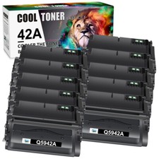 10x Black Toner Compatible with HP 42A Q5942A LaserJet 4200 4250 4300 4350 4345 picture