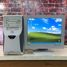 Custom Beige ATX PC Retro Gaming AMD Athlon XP 1.50GHz 480MB RAM Windows XP Pro picture