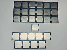 Lot of 28 Intel i3 6th gen Cpus, 18x 6100, 1x 6100T, 9x 6098P LGA 1151 TESTED picture