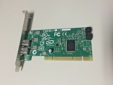Genuine Dell 0H924H Dual Port IEEE-1394 PCI Firewire card LS2-FAE10 E252809 picture