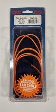 NEW QVS FIBER MULTIMODE MT-RJ PATCH CORD DUPLEX 2M FDMT-2M picture
