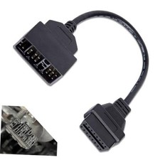 1 PC Car 22 Pin OBD1 to 16 Pin OBD2 Cable, 11.81
