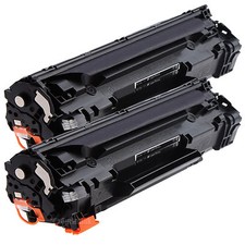 2 Pack CB436A 36A Toner Fits HP LaserJet P1505 P1505n M1522n M1522nf picture