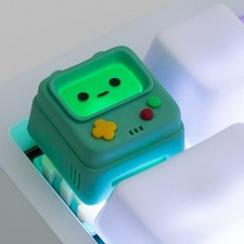 Artisan Keycaps, Cute Game Consoler-Shpaed Keycaps, Shine Through Resin Handm... picture