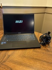 MSI Modern 15 B12HW 12th Gen i7-1255U, 16GB Of Ram, Intel Arc A370M GPU, Black picture