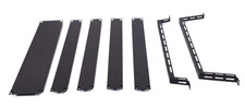 4x Snap AV/ Strong Blank Panel SR-BLNK-1U, 1x BLANK 2U & 2 Lace Bars y237 picture