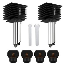 2pc 0.2mm Hardened Steel Hotend Nozzle for Bambu Lab A1 Mini A1 3D Printer Updat picture