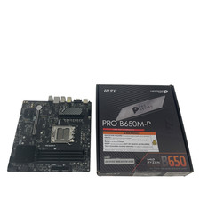 FOR PARTS MSI PRO B650M-P ProSeries Motherboard #FP4123 (AR) picture