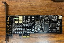 ASUS Xonar DX Rev 1.027.1-Channel PCIe Sound Card - Working - Rare Vintage 2000s picture