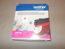 Brother SP01M Standard Capacity Sublimation Ink Cartridge Magenta 08/25 New picture