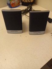 Pair Of Harman Kardon HP 5187 2105 Computer Speakers Tested No Subwoofer picture