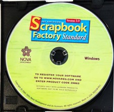 Art Explosion Scrapbook Factory Standard Version 3.0 CD ROM WIN 98/2000/ME/XP picture