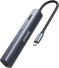 Anker USB-C Hub With Ethernet, 6-In-1 Multiport USB C To Ethernet Adapter | 4K picture