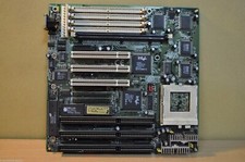 Shuttle Hot-555 VER 1.53 Socket 7 Motherboard, 3 ISA and 3 PCI slot,SB824371SBVX picture