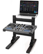 HULISEN DJ Laptop Stand, Dual Tier Foldable Stand for Laptop and Controller |... picture