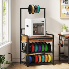 3D Printer Stand with Power Hub and Top Storage Shelf – Heavy Duty X-Bracket Sta picture