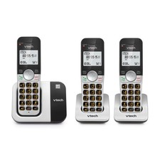 Cordless Phone 3 Handset DECT 6.0 Large Display Caller ID VG231-3 VTech Buttons picture