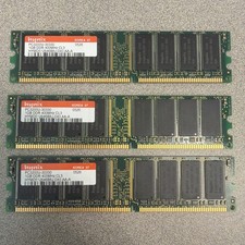 Hynix 3GB Kit (3x1GB) DDR SDRAM PC3200U-30330 184-Pin DIMM  picture