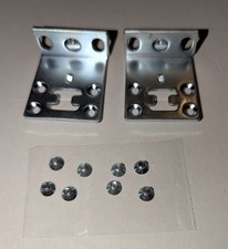 Juniper Networks EX2200 EX3300 Series Switch Rack Ears Mounting Brackets Used picture