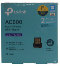 TP-Link Nano AC600 USB WiFi Adapter Dual Band 2.4GHz 5GHz Desktop PC picture