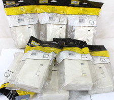 8 New ISB4OW Hubbell Housing Surface Mount 4-Port - Office White Premise Wiring picture