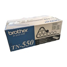 Brother TN-550 Black Toner Cartridge New In Box, Dented Box   picture