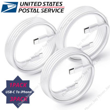 20W PD Fast Charger USB-C to iPhone Cable For Apple 13 12 11 Pro Max XR XS Cord picture