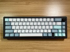Custom Mechanical Keyboard Linear Switches Sugar65 Aluminum 65% RGB Lubed Wired picture