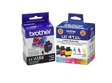 New Genuine Brother LC-41 BCMY 4 Set Ink Cartridges DCP-110C DCP-120C MFC-5440CN picture