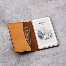 Leather Case For Xteink X4 X3, Handmade Full Grain Leather Xteink X3 X4 Cover picture