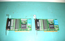 LOT OF 2 - MOXA CP-118U MU-860-C-QFP208-VOA Interface Cards picture