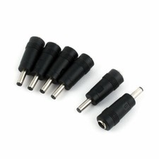 4mm x 1.1mm Male to 5.5mm x 2.1mm Female Jack DC Power Connector 6pcs picture