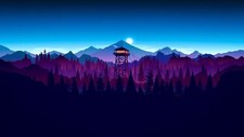 Landscape forest nature firewatch Custom Gaming Mat Desk picture