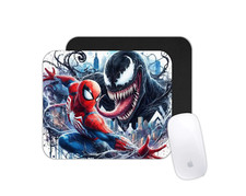 Spider-Man vs Venom Mouse Pad | Desk Mat Gift for Comic Fans Office picture