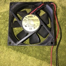 Adda CPU CASE PC 80mm x 80 mm x 25mm FAN 12V DC w/2-pin connector AD0812HS-A70GL picture