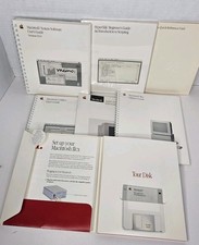 Vintage Apple Macintosh IIcx Software, Manuals, 3.5