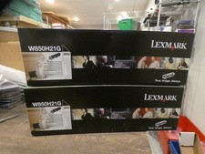 Lexmark W850H21G W850 Toner Cartridge - Black High Yield Genuine (Set of 2) picture