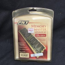 PNY 128MB SDRAM PC133 168-Pin DIMM 128S133 Memory Master New Sealed picture