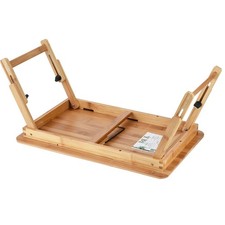 Bamboo Foldable Laptop Stand, Adjustable, 50x30cm picture
