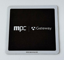 Vintage Gateway Patterned Non-Slip Fabric Mouse Pad Black/Silver 8.75 x 8.75